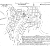 Plan of the town of Tiumen, Tobolsk Province