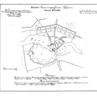 Plan of the town of Narva, Saint Petersburg Province