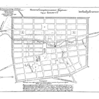 Plan of the town of Bakhmut (1st ed), Yekaterinoslav Province