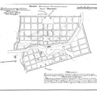 Plan of the town of Mtsensk, Orlov Province