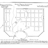 Plan of the town of Maloiaroslavets, Kaluga Province
