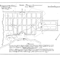 Plan of the town of Riazhsk, Riazan Province