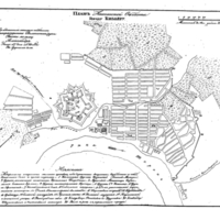 Plan of the town of Kizliar, Caucasus Province