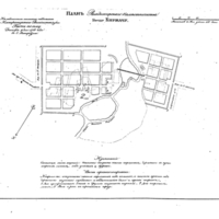 Plan of the town of Gorokhovets, Vladimir Province