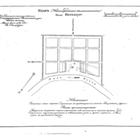 Plan of the town of Perevoz, Nizhegorod Province