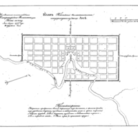 Plan of the town of Luga, Pskov Province