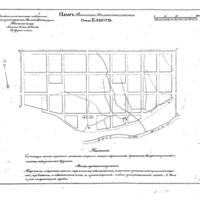 Plan of the town of Elabuga, Viatka Province