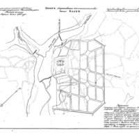 Plan of the town of Valki, Kharkov Province