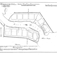 Plan of the town of Krokhinskaia Pristan', Novgorod Province