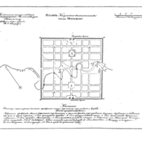 Plan of the town of Mosal'sk, Kaluga Province