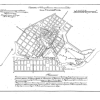 Plan of the town of Staraia Russa, Novgorod Province