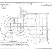 Plan of the town of Novomoskovsk, Yekaterinoslav Province