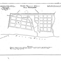 Plan of the town of Mamadysh, Kazan Province