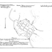 Plan of the town of Novii Oskol, Kursk Province