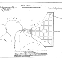 Plan of the town of Novorzhev, Pskov Province