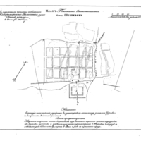 Plan of the town of Sheshkiev, Penza Province