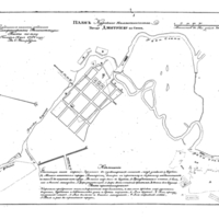 Plan of the town of Dmitriev, Kursk Province