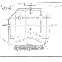Plan of the town of Novosil’, Tula Province