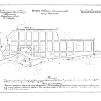 Plan of the town of Ostrov, Pskov Province