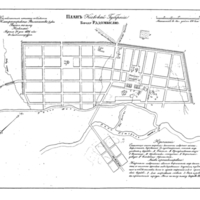 Plan of the town of Radomysl, Kiev Province