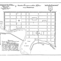 Plan of the town of Pavlograd, Yekaterinoslav Province