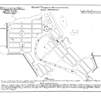 Plan of the town of Borovsk, Kaluga Province