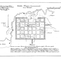 Plan of the town of Gorodok, Polotsk Province