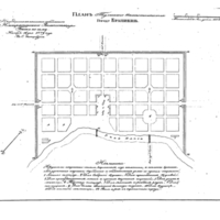 Plan of the town of Krapivna, Tula Province