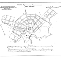 Plan of the town of Biriuch, Voronezh Province