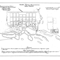 Plan of the town of Ryl'sk, Kursk Province