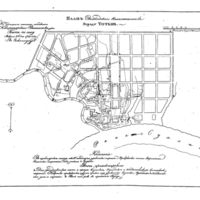 Plan of the town of Tot'ma, Vologda Province