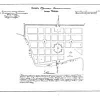Plan of the town of Cherna, Tula Province