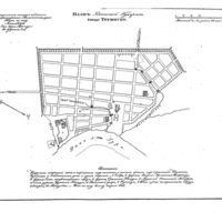 Plan of the town of Turinsk, Tobolsk Province