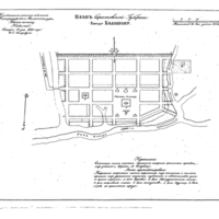 Plan of the town of Balashov, Saratov Province