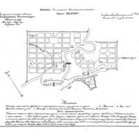 Plan of the town of Belyi, Smolensk Province