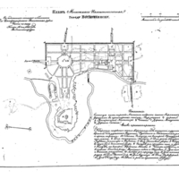 Plan of the town of Voskresensk, Moscow Province