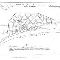 Plan of the town of Balakhna, Nizhegorod Province
