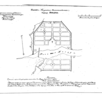 Plan of the town of Zhizdra, Kaluga Province