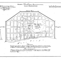 Plan of the town of Belozersk, Novgorod Province