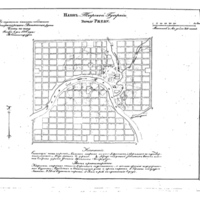 Plan of the town of Rzhev, Tver Province