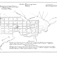 Plan of the provincial capital Penza