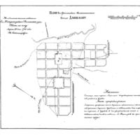 Plan of the town of Danilov, Yaroslav Province