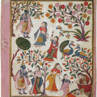 Krishna with gopis in the forest.jpg