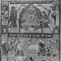 Brahma Implores Vishnu to incarnate himself