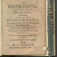 Sennert, Ulrich, Pestilentia, 1607, title.jpg