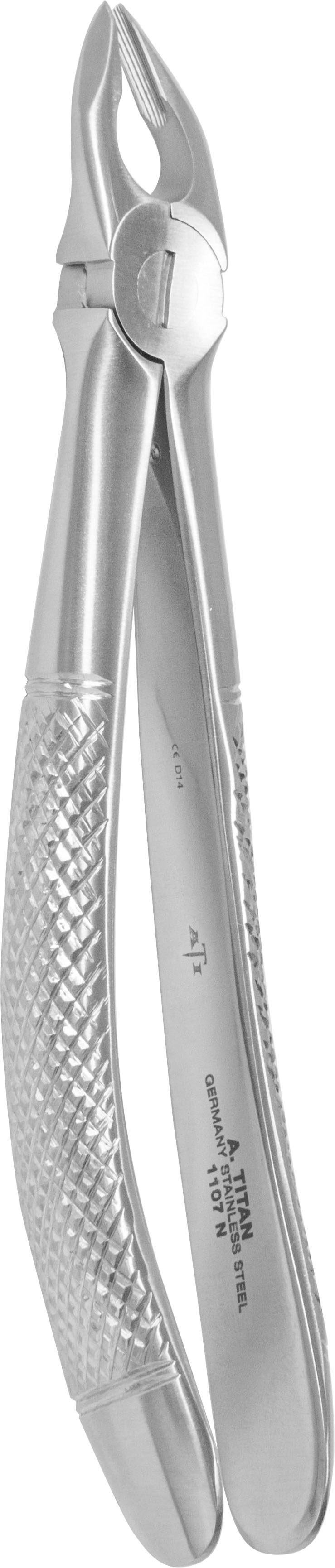 A.Titan Instruments Apical Retention Upper Universal Forceps with