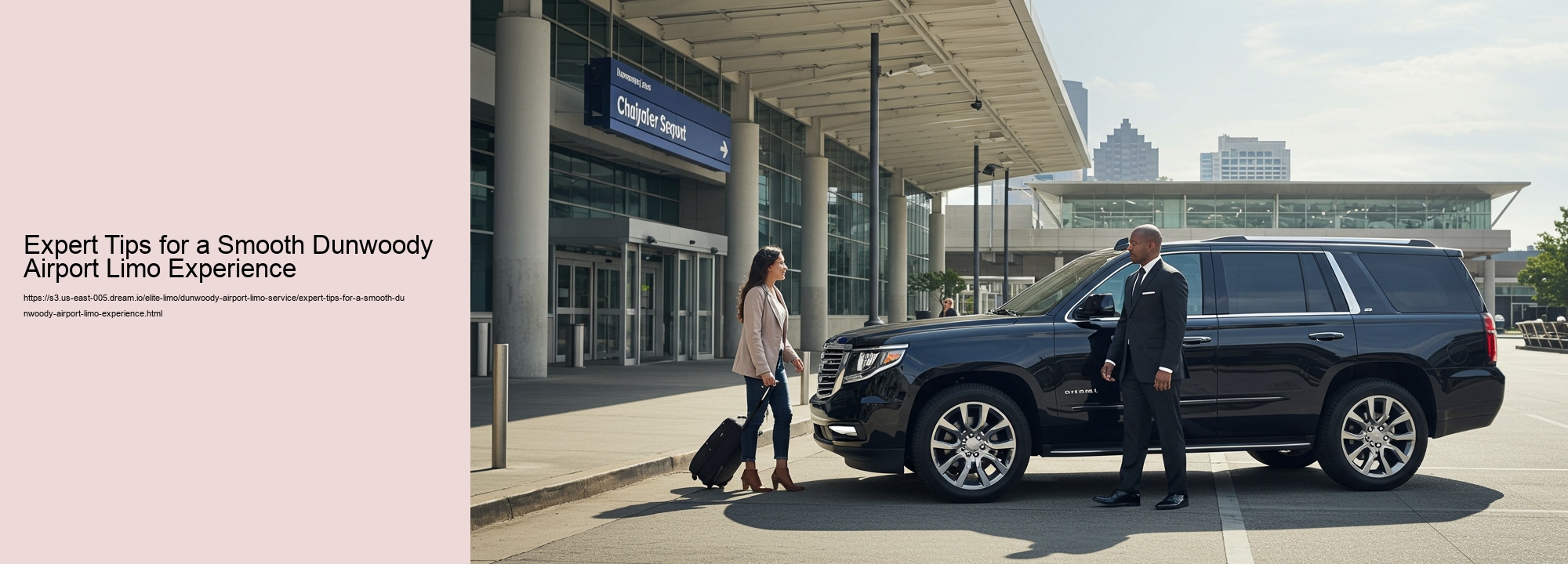 Expert Tips for a Smooth Dunwoody Airport Limo Experience