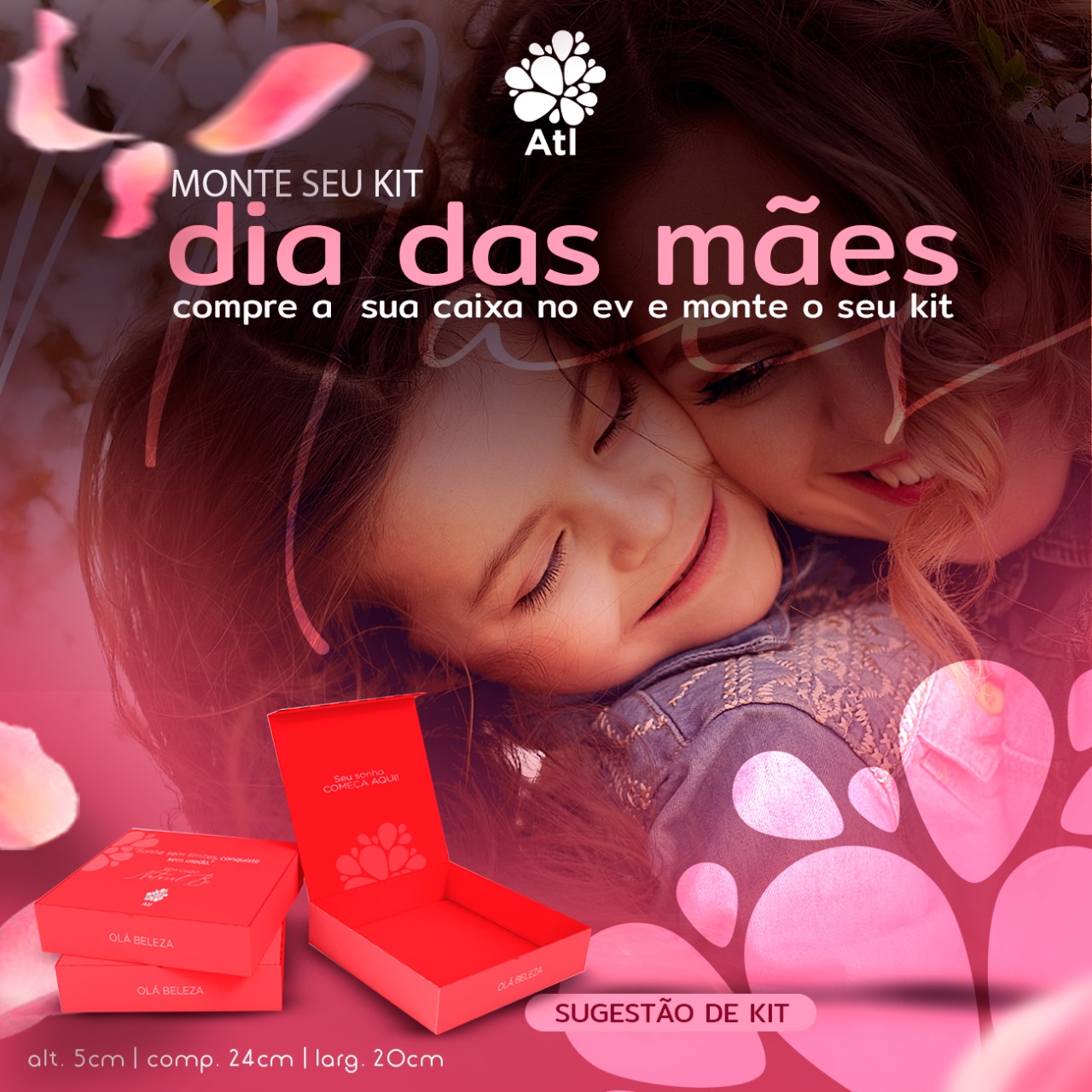 CAIXA DIA DAS MÃES