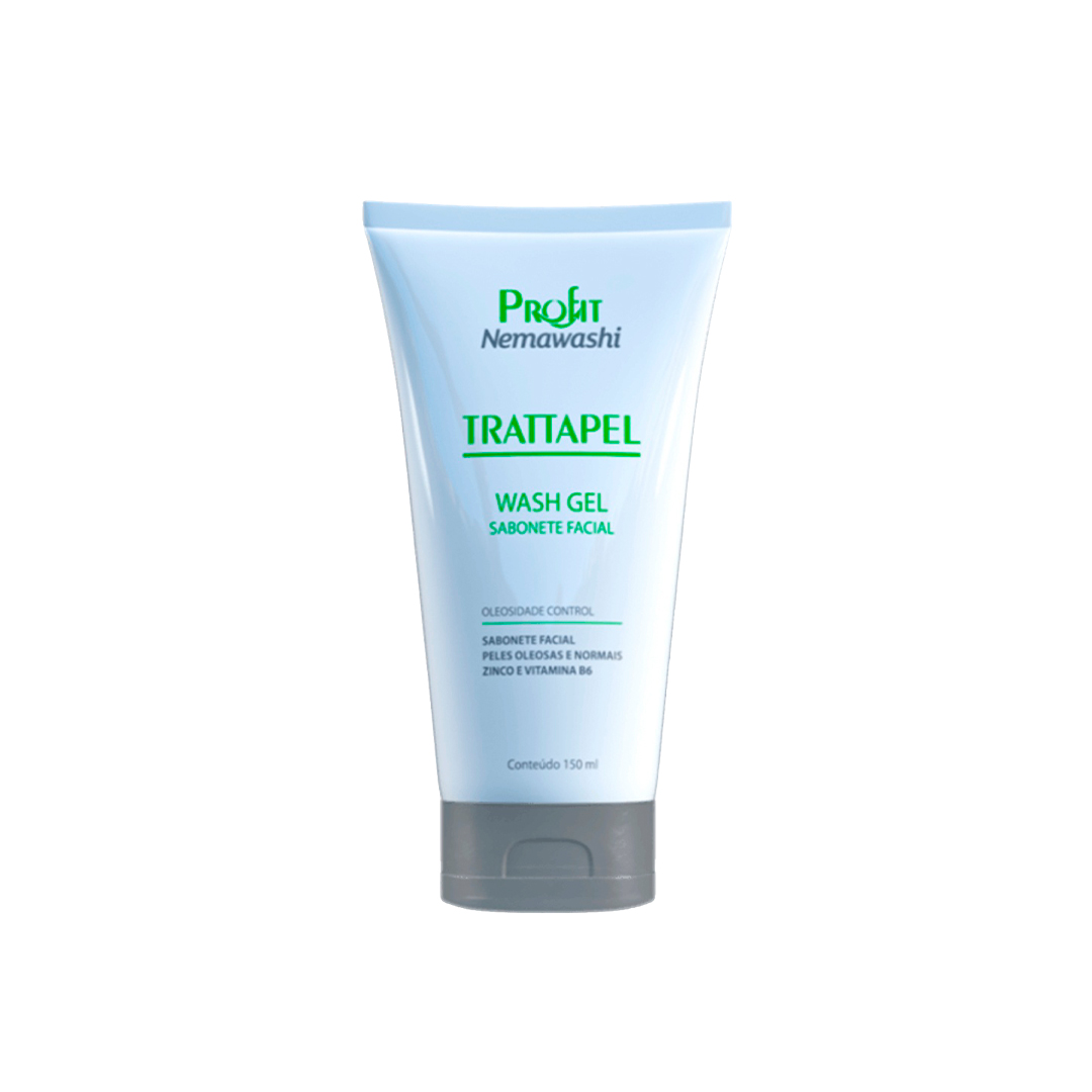 Trattapel Wash Gel Sabonete Facial, 150 ml