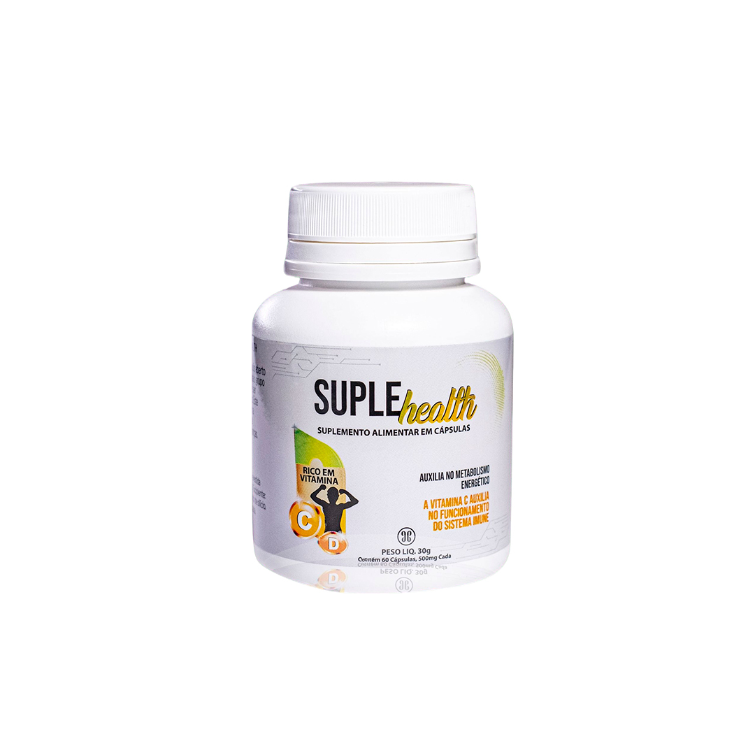 SUPLEHEALTH SUPLEMENTO VIT. C, D 30G